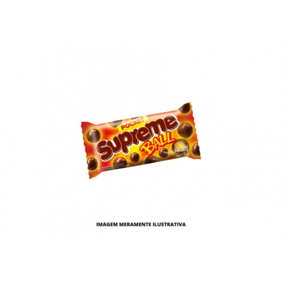 SUPREME BALL - DUMDUM - 32g POCKET AO LEITE - CX30
